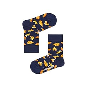 Happy Socks Banana uniseks-kind Sokken (1-Pack)