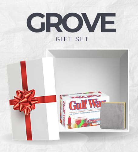 GROVE Paraffin Wax, White 2 Count