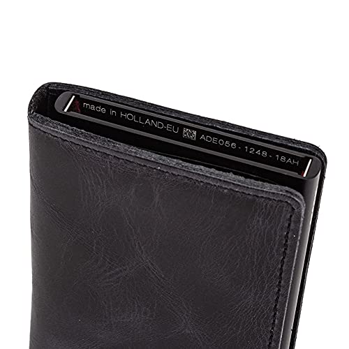 Image of Secrid Slim Wallet Original Leather With Rfid Safe Card Case