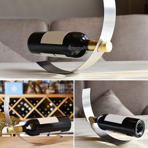 Casiers à bouteilles de vin stables pour éviter les chutes sur table