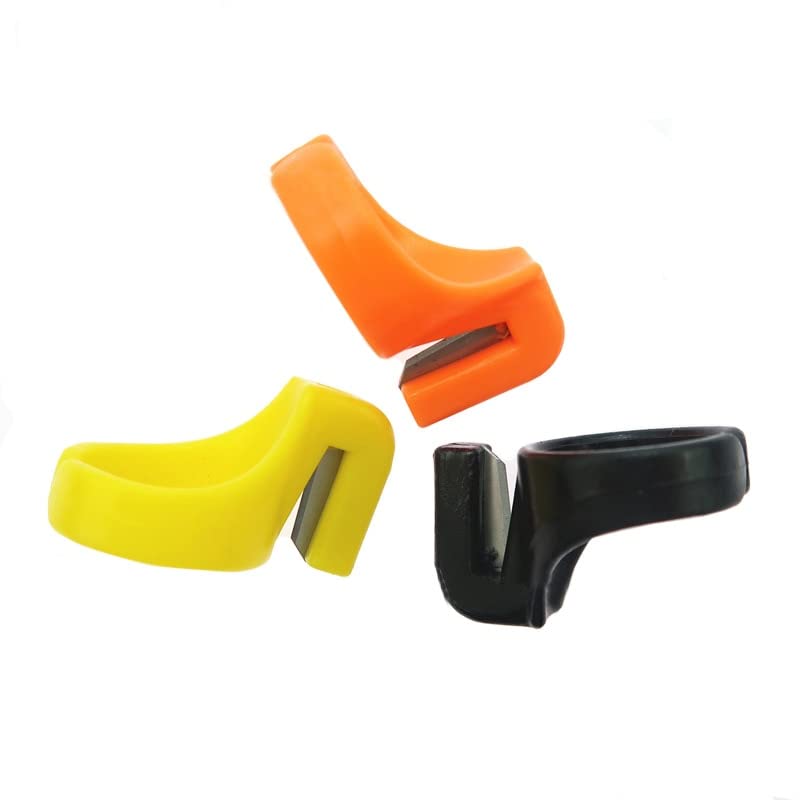 3PCS/Set Thimble Sewing Ring Thread Cutter Finger Blade Needle Craft Household Sewing Machine Accessory | | - - (Color: 3 pcs)