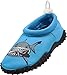 NORTY - Boys Shark Graphic Skeletoe Aqua Water Shoes for Pool Beach, Surf, Snorkeling, Exercise Slip on Sock, Blue 40996-7MUSToddler