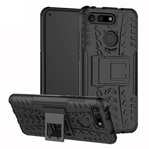 Helix Hard Dazzle Back Cover Kick Stand Hybrid Case Cover for Honor V20 / View 20 - Black (B0CGVLCCBM) Amazon Price History, Amazon Price Tracker