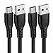 For Lenovo Tab M11 M10 M10 Plus M8 (4th, 3rd Gen) Charger Cable, [2 Pack] [1M] Type C Fast Charging Cable, 3A USB-A to USB-C Charging Cable For Lenovo Tab M11 M8 (4th, 3rd Gen) (Black)