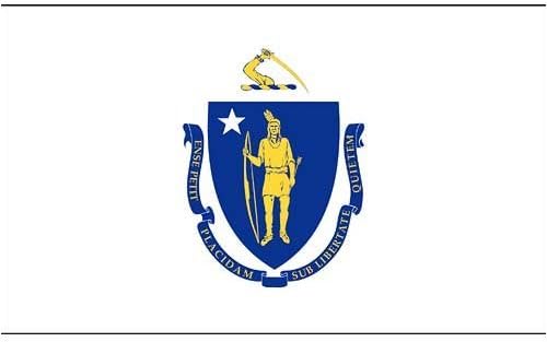 Massachusetts 5ft x 8ft SpectraPro Flag