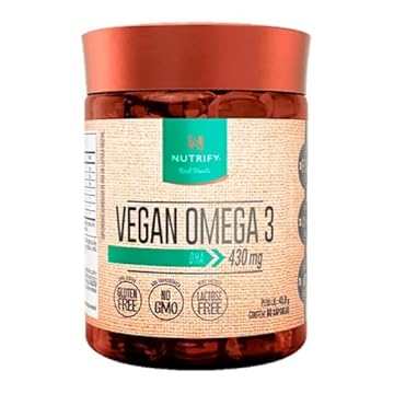 Nutrify - Vegan Omega Dha - 60 Capsulas
