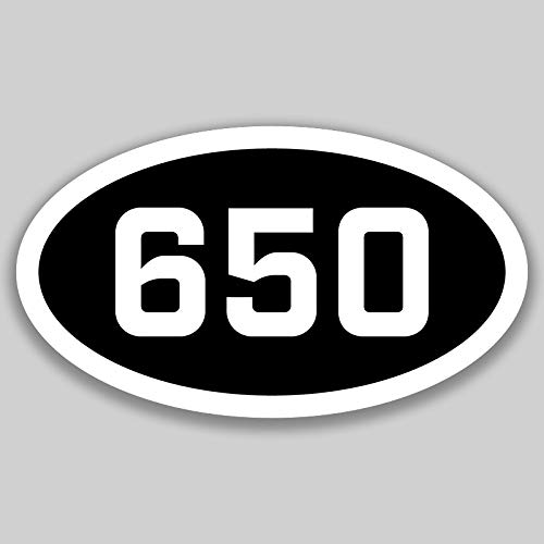 DHDM 650 Area Code Sticker California San Mateo Belmont Burlingame City Pride Love | 5-Inches by 3-Inches | Premium Quality Vinyl UV Resistant Laminate PD2402