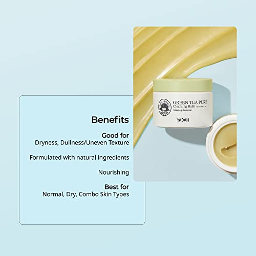 Yadah DD-4TKG-P0OS Green Tea Cleansing Balm (3.38Fl Oz) - Makeup Remover thumb #4