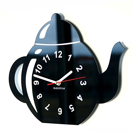 FLEXISTYLE Cuisine moderne Horloge murale Carafe Cover
