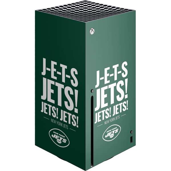 Skinit Decal Gaming Skin Compatible with Xbox Series X Console - Officially Licensed NFL New York Jets Team Motto Design