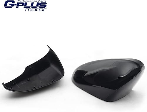 Miniatura 3 de G-PLUS Tapa para espejo retrovisor compatible con Ford Fusion 2013-2019, lado del conductor y del pasajero, 2 piezas, color negro