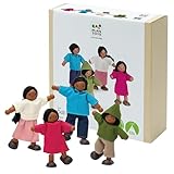 Plan Toys Dollhouse Ethnic Doll Family 1345