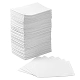 JMU 125 Pack Dental Bibs Disposable, White Dental Bibs 3-Ply Dentist Bibs 13' x 18'' Medical Tray Covers