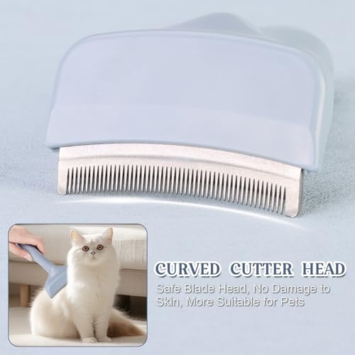 V-Zahn-Enthaarungskamm,professionelle Haustierpflegebürste,Zahnenthaarungskamm für Haustiere,Enthaarungswerkzeug für Hunde und Katzen,for Detangling and Dematting