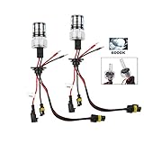  OSAN H7 35W Xenon HID Lámparas de bombillas de repuesto 6000K (Pack of 2)