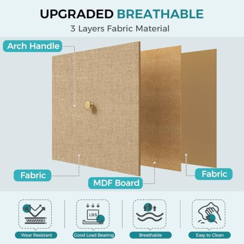 OLIXIS 5 Drawer Dresser for Bedroom, Storage Organizer for Closet, Khaki - 5