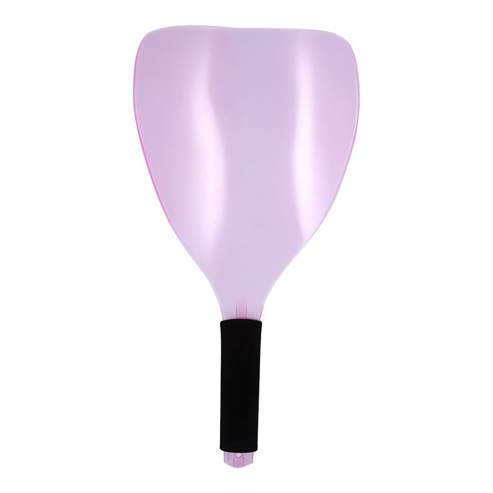 Universal Hairspray Mask Shield - Durable Plastic Face for Salon Use - Comfortable Handle Design, Lightweight, Ideal for Home & Professional Use