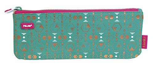 MILAN Portatodo pequeño plano Copper III, verde