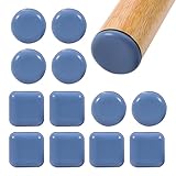 16 Stück Möbelgleiter aus Teflon, für Möbel, PTFE, selbstklebend, Teflongleiter für...
