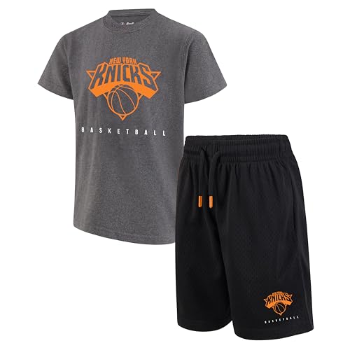 Image of Ultra Game NBA boys Nba Official Super Soft Game Time T-shirt & Shorts Set