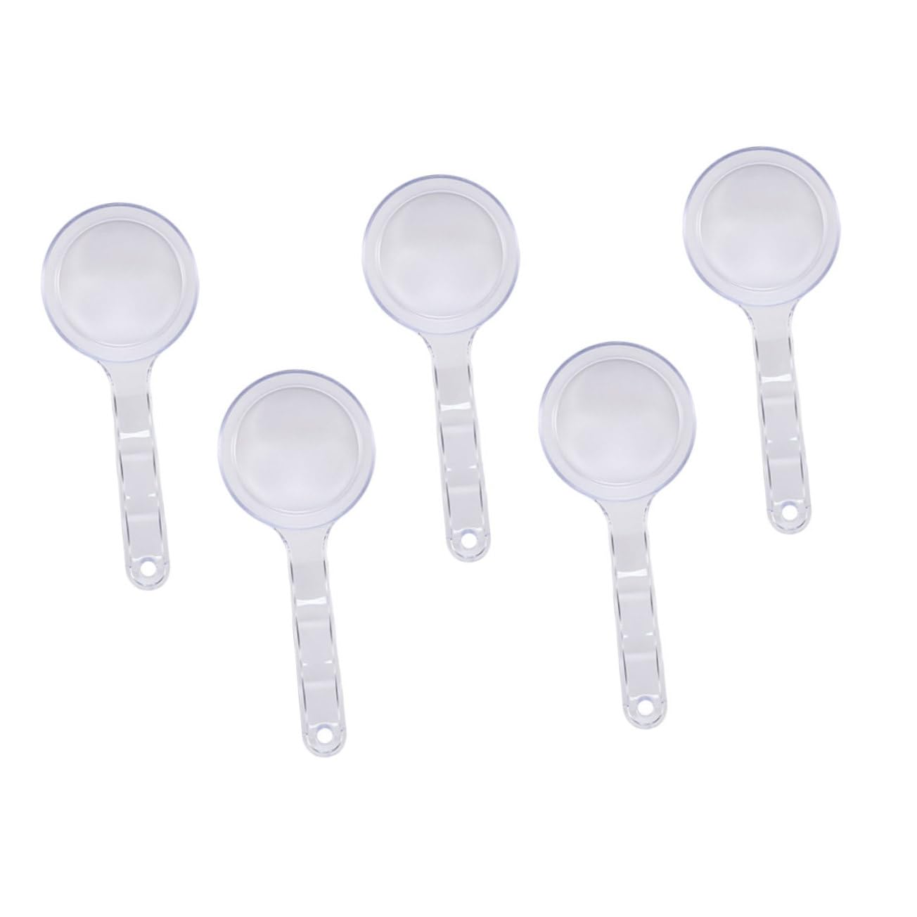 Thick Mask Spoon Set 5pcs Measuring Tool for Facial Masks and Beauty Treatments for Home and Salon Use