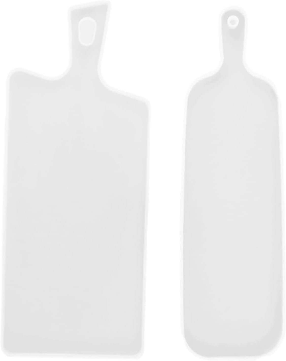 2pcs Silicone Jewelry Tray Mold for DIY Resin Casting, White