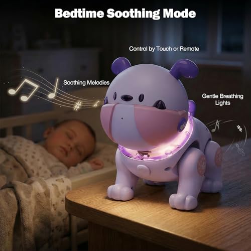 great dachong Baby Toys for 6-12 Months: Musical Crawling Dog Toy with Dancing, Recording & Lights, First Birthday Gift for Boys & Girls, Tummy Time Sensory Toy for Toddlers 1-3 — view 5