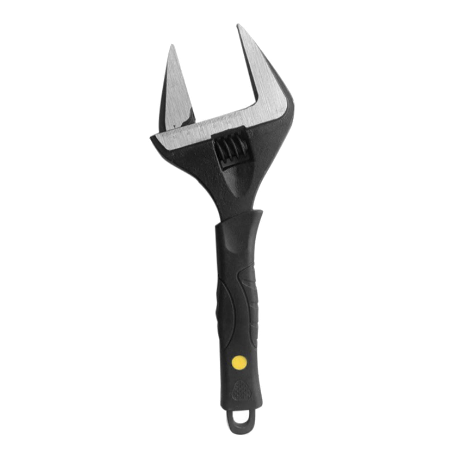 YHAILI Black Large Jaw Adjustable Wrench Suitable For Various Nut Size And In Automotive And Home Repairs