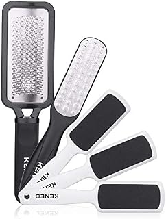Foot Scrubber Pedicure Tools Rasp - 5 PCS KENED Foot File Callus Remover