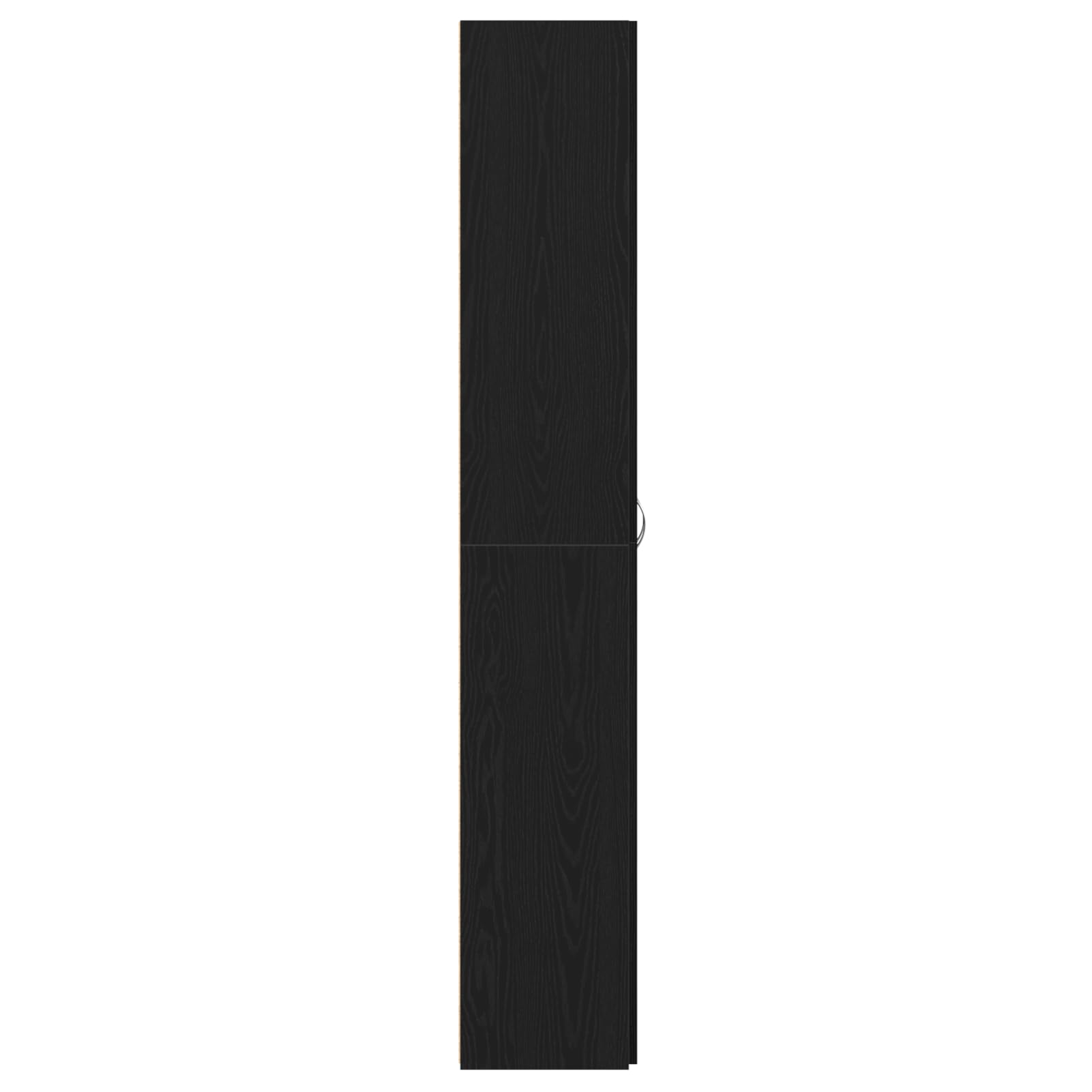 Rantry Moderne Büroschrank Schwarz Eichen-Optik Holzwerkstoff 60 x 32 x 190 cm - für effizientes Büro-Organisation Model3329298