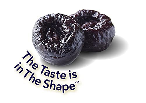 Sunsweet Amazin\' Prunes Orange Essence - Prunes Pitted Unsweetened & Dried - Gluten Free, Vegan, Low Fat - Dietary Fiber & Natural Minerals - Dried Fruit - 6 oz pouch - 3 Pack