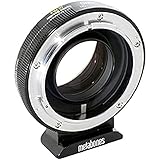 Couleur: Noir, Chrome Metabones MB_SPFD-E-BM2 Objectif Noir, Argent