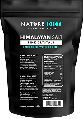 Nature Diet - Sal del Himalaya de Pakistán, 5 x 1000 g