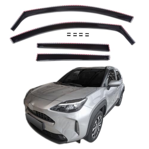 Déflecteurs de vent aérodynamiques Toyota Yaris Cross pour rouler sans bruit