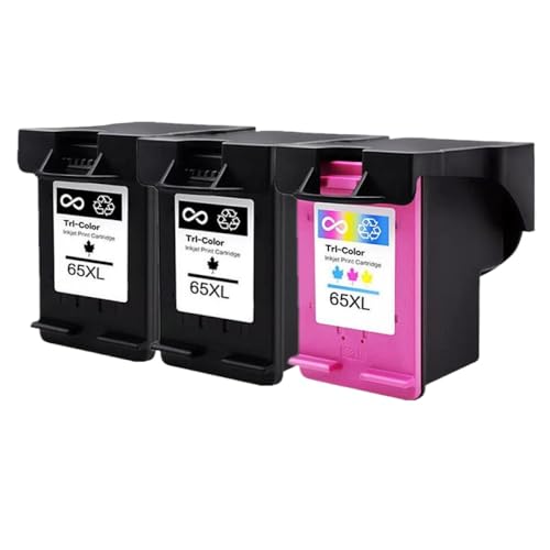 Cartouche d'encre compatible 65 noir couleur pour Deskjet 2620 5030