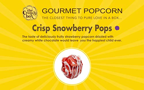 Image of The Crunch Box presents Special Value Pack | Crisp Snowberry Pops Popcorn | 500gms | Healthy snack vegetarian munching for kids