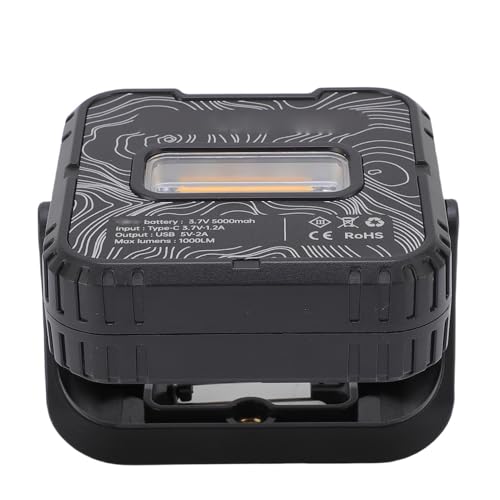 Lampe de camping étanche rechargeable gradation continue pour affronter la pluie