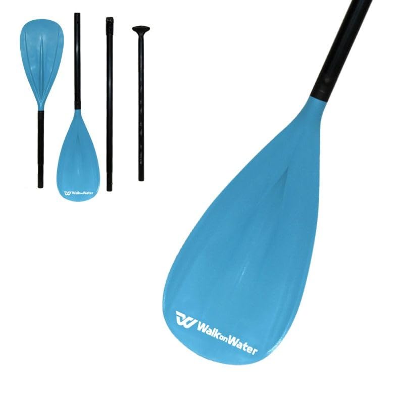 Pagaie Paddle 2 En 1 Aluminium - Pagaie SUP Et Kayak Réglable 4 Pièces WalkOnWater