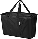 CleverMade SnapBasket (30 Liter), Black/Black