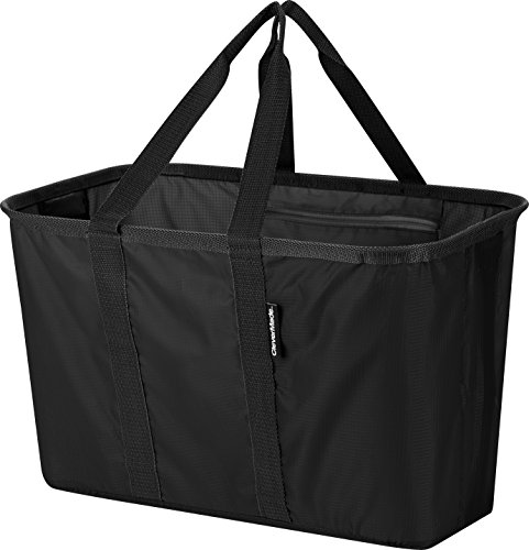 CleverMade SnapBasket (30 Liter), Black/Black