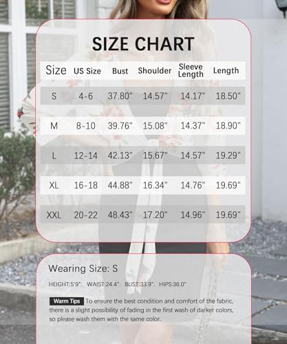 KUOTAI Womens Swimsuit Cover Up Tie Front Sheer Mesh Cropped Beach Coverup — view 6