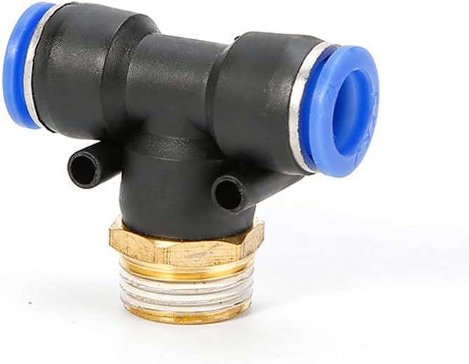 1PCS Pneumatic Air Connector Hose Fittings Pipe Quick Connectors,PB,8-04 (8mm-1/2)