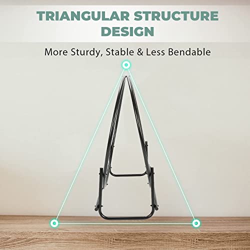 Hecasa 30 Inch Firewood Log Hoop Curved Fireplace Wood Storage Holder Heavy Duty Wood Stove Accessories For Outdoor Indoor Black #TOP5