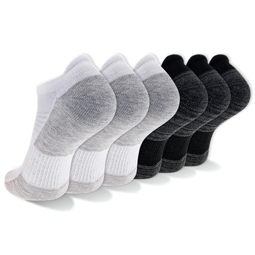 Image of New Balance Unisex Adult Performance Cushioned No Show Socks - 6 & 12 Pairs - Moisture Wicking