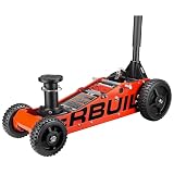 Powerbuilt 2.5 Ton Big Wheel Off Road Jack, Vehicle Lift for Trucks, SUVs, ATVs...