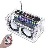 DONGKER Kit Enceinte Bluetooth DIY à Souder avec Radio FM – Haut-Parleur...