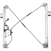 Front Power Window Regulator Driver Side w/Motor Replacement for 1999 2000 2001 2002 2003 2004 2005 2006 2007 Silverado Tahoe Avalanche Suburban, GMC Sierra Yukon XL, Escalade ESV EXT, Left, 741-644