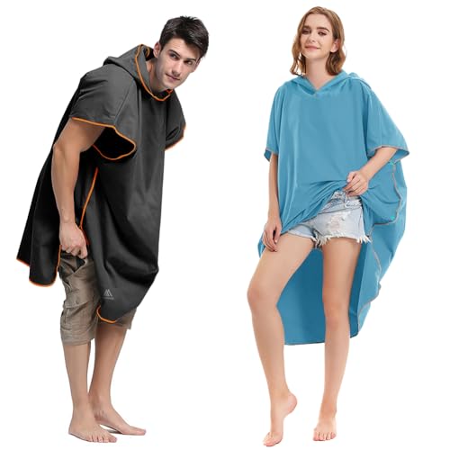 flintronic Swim Towels, Quick Dry Changing Robe Towel - Image 2