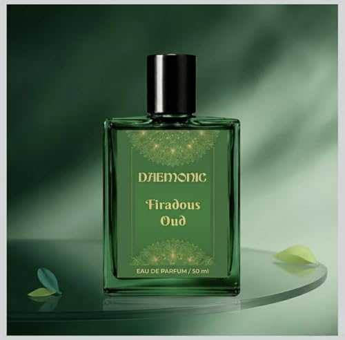 Image of DAEMONIC Firadous Oud Eau De Parfum 50ml | Premium Spicy Woody Long Lasting Perfume for Men & Women | Luxury Oud Fragrance Perfume