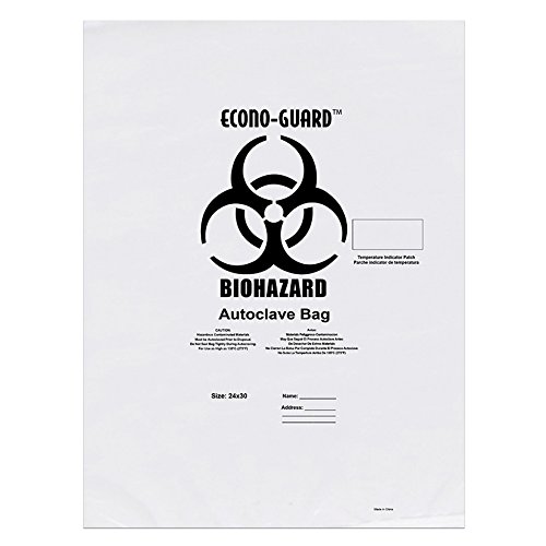 Image of ACC19X23 Autoclave Bag, 2 mil, 482.6 mm Width, 584.2 mm Length, Polypropylene, Clear (Pack of 200)